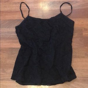 Black Lace Cami - Size Small